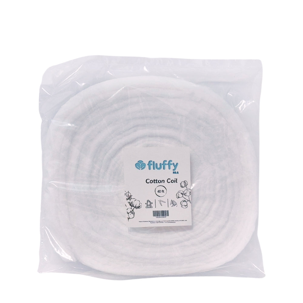 Fluffy Cotton Coil  40 FT