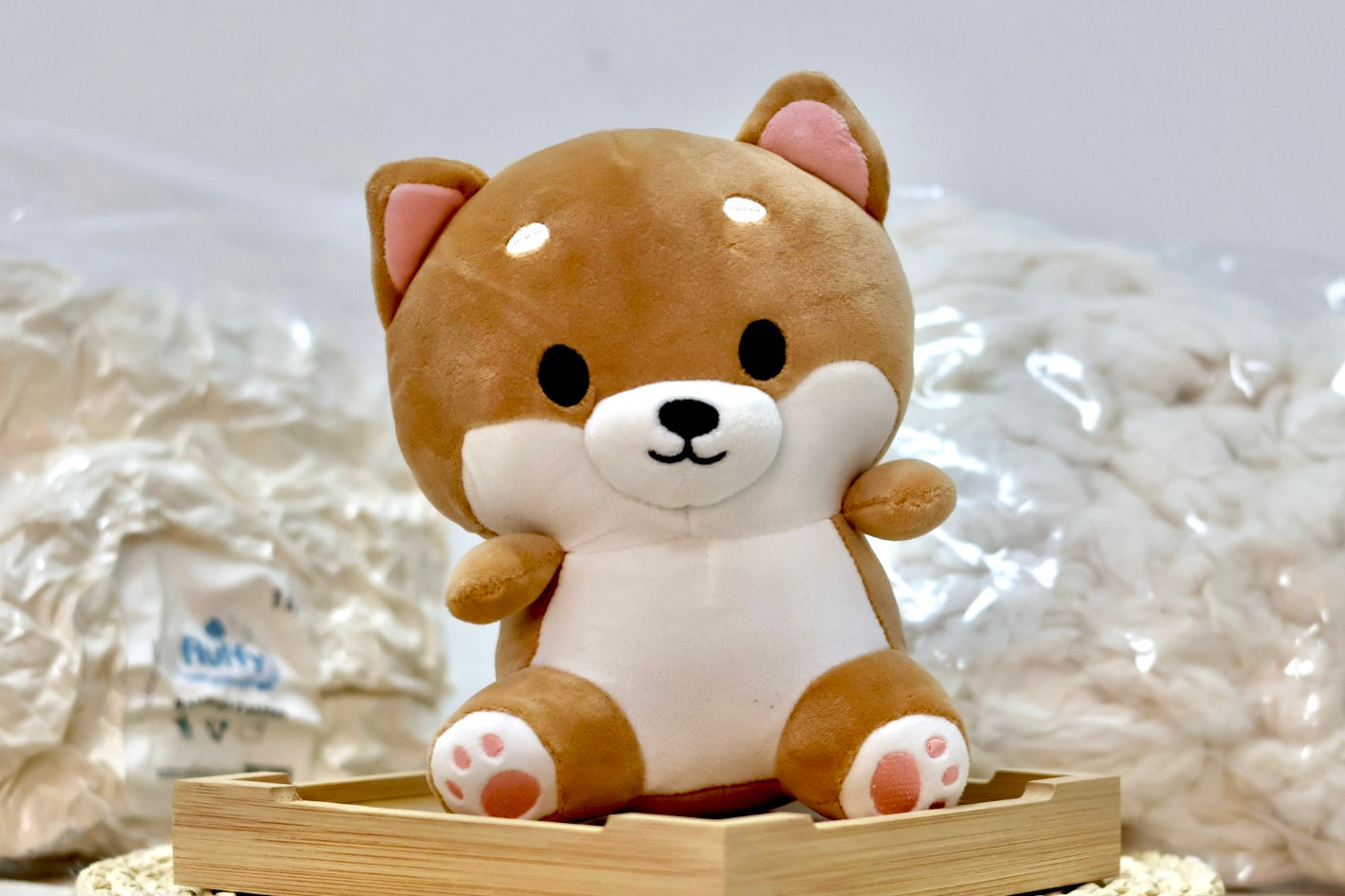 Fluffy Natural Cotton Stuffing 1/2 lb