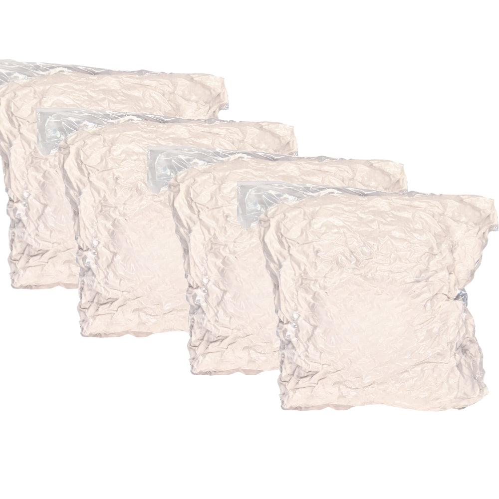 Fluffy Natural Cotton 1 lb, 4-Pack