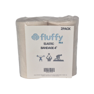 Elastic Bandage Set 4”, 2-Pack