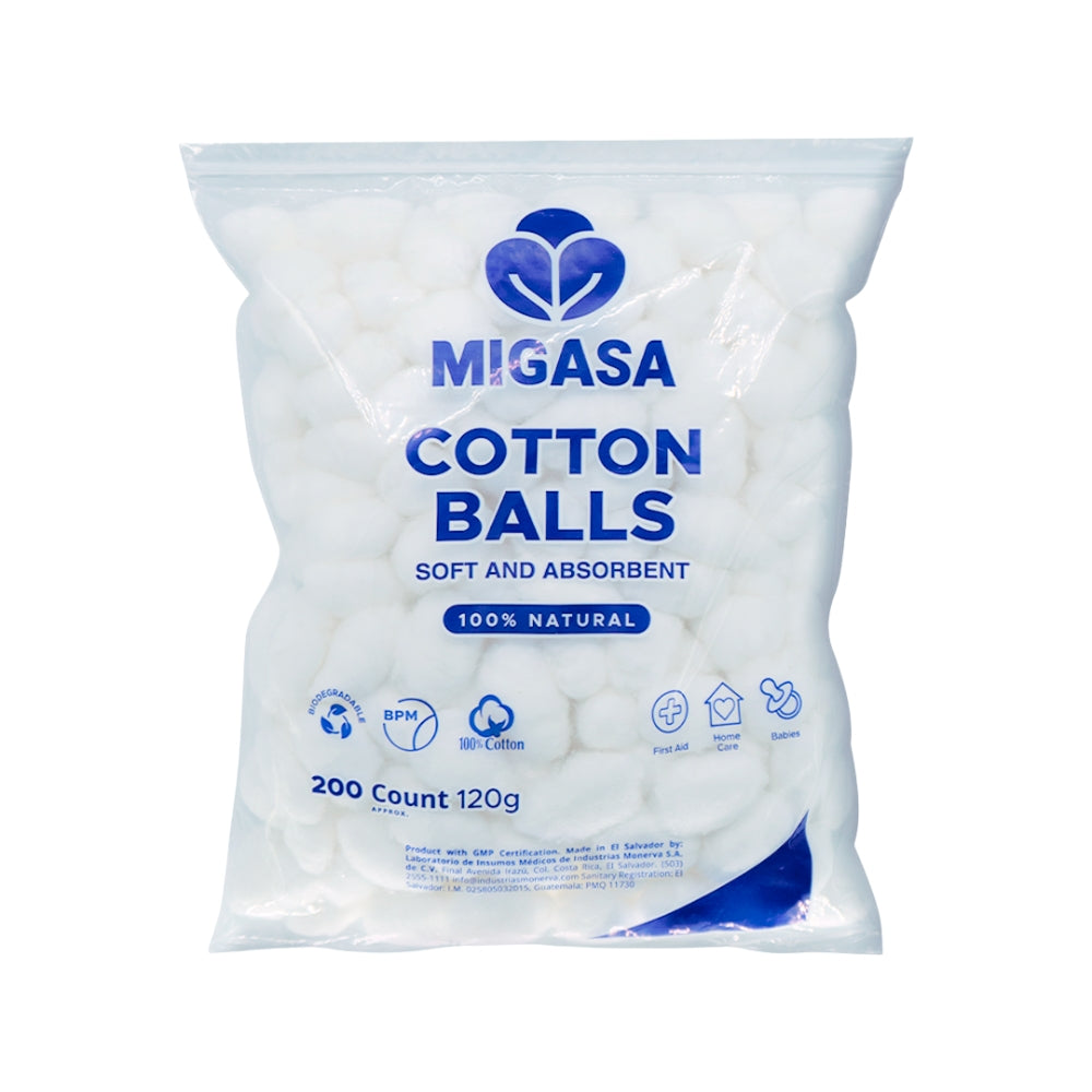 MIGASA Cotton Balls  200 Count